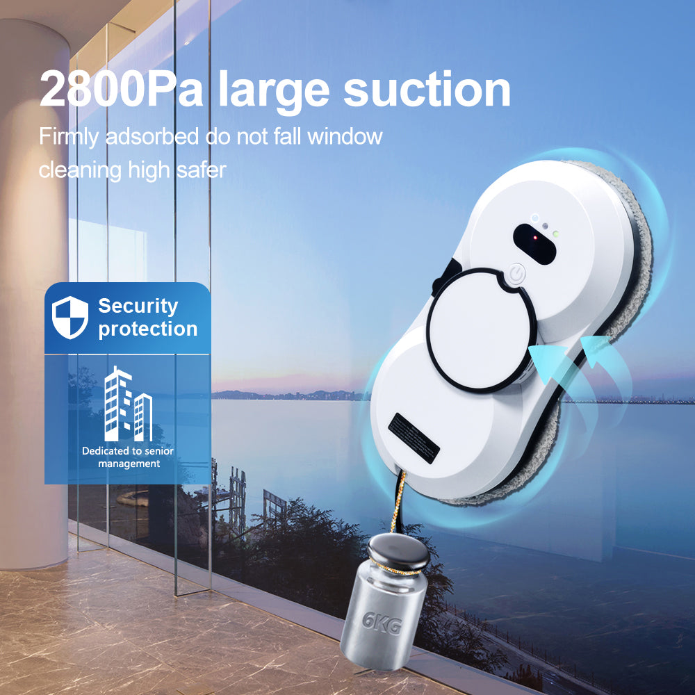 Robot nettoyeur de vitres automatique pour fenêtres/carrelage/porte de classe