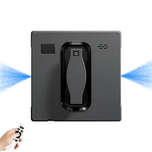 PuRuiKai Mini Robot Window Cleaner HCR-21,Dual Water Spray,Smart Memory,efficient cleaning,frame detection