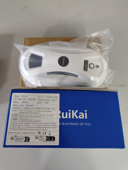 Robot nettoyeur de vitres avec navigation intelligente, robot nettoyeur de vitres automatique pour vitres intérieures/extérieures avec triple système de sécurité, détection des bords et télécommande