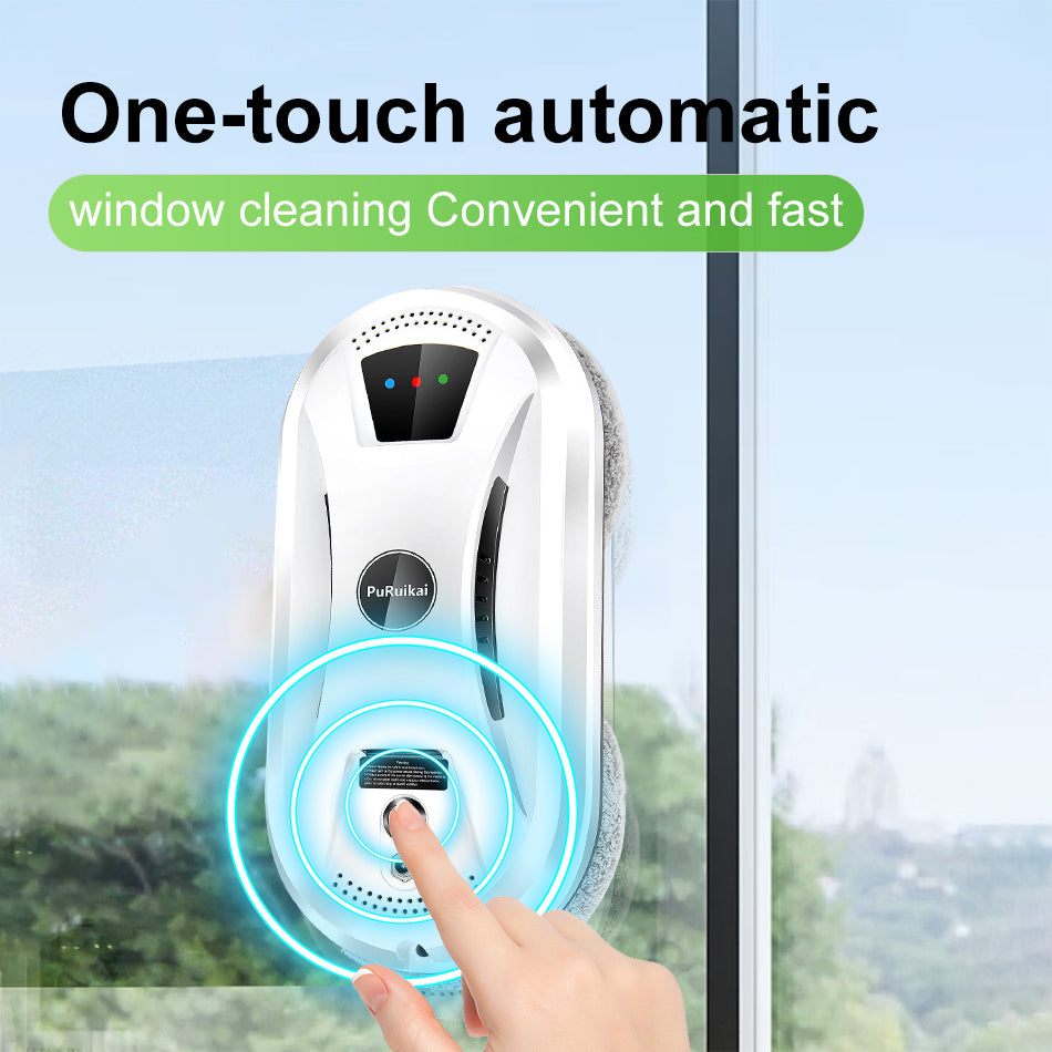 One-touch automatic window cleaning, convenient and fast
