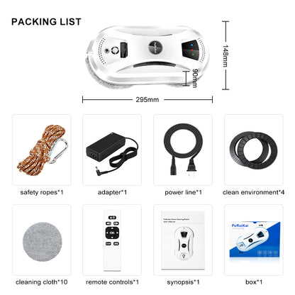 PuRuiKai window cleaning robot accessories