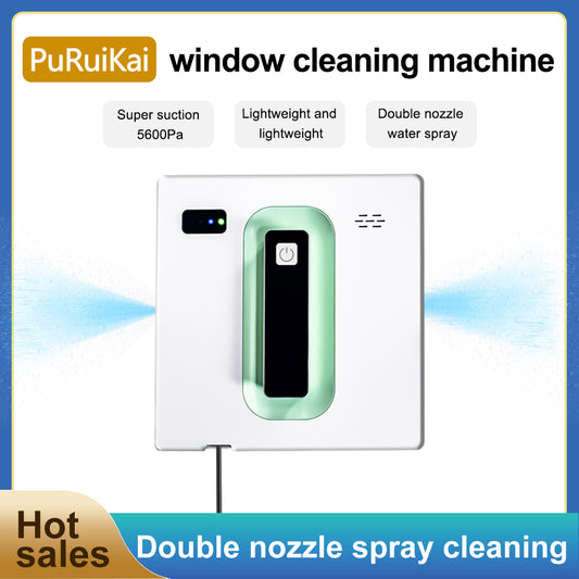 Window Cleaning Robot Dual Water Spray Automatic Cleaning Intelligent Path Planning Glass Cleaners