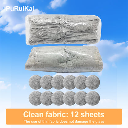 HCR-J12 Puruikai original window cleaning cloth window cleaners accessories round