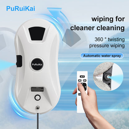 PuRuiKai Robot nettoyeur de vitres à pulvérisation automatique